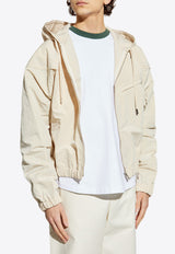 Jacquemus Bateau Windbreaker Jacket Cream 255CO064 1714-110