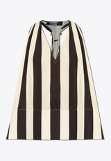 Jacquemus Le Haut Norma Striped Top Monochrome 251TO115 1781-1IL