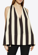 Jacquemus Le Haut Norma Striped Top Monochrome 251TO115 1781-1IL