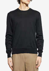 Tom Ford Long-Sleeved Crewneck Sweater Black KCL011 YMC024S25-LB999