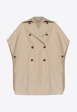 Max Mara Finezza Double-Breasted Short Coat Beige FINEZZA 2514731031-002