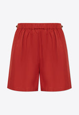 Max Mara Haway Essential Mini Shorts Red HAWAY 2511141012-016