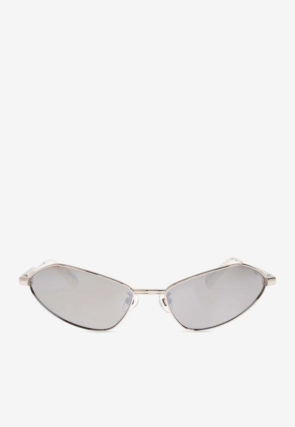 Jacquemus Salon Cat-Eye Sunglasses Silver JAC68 0-C3SUN