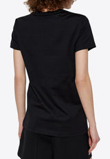 Max Mara Giovane Embroidered T-shirt Black GIOVANE 2511941042-024