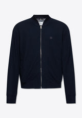 Etro Embroidered Logo Bomber Jacket Navy MRBA0016 AJ271-B3681