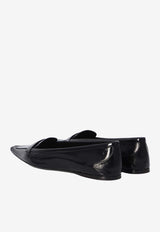 Saint Laurent Poppy Calf Leather Ballet Flats Black 818008-AAEHW-1000