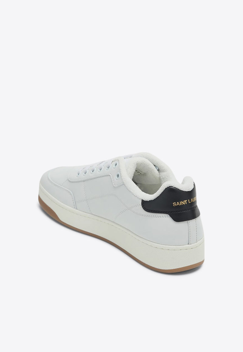 Saint Laurent SL/61 Leather Low-Top Sneakers White 81947600NI0/Q_YSL-9061