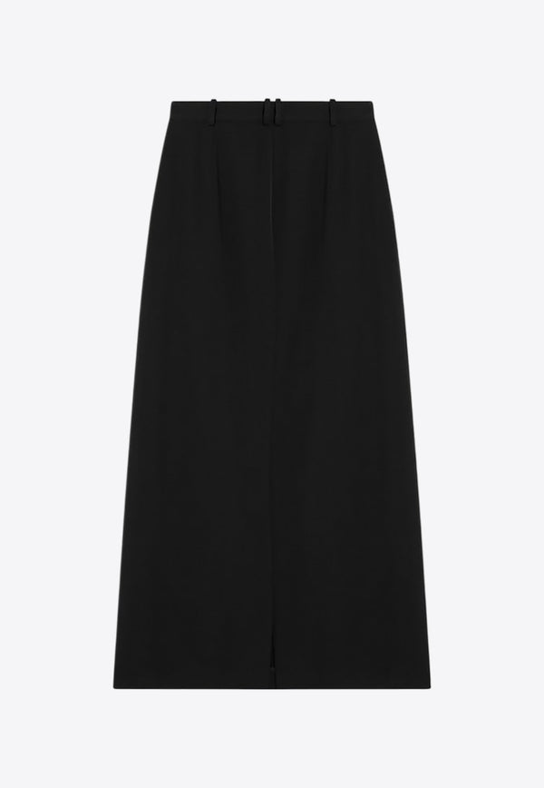 The Row Roux Wool Maxi Skirt Black 8492W3460/P_THERO-BLK