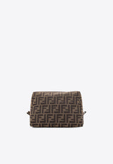 Fendi Medium FF Jacquard Vanity Pouch Brown 8N0171AKBI_F0XEC