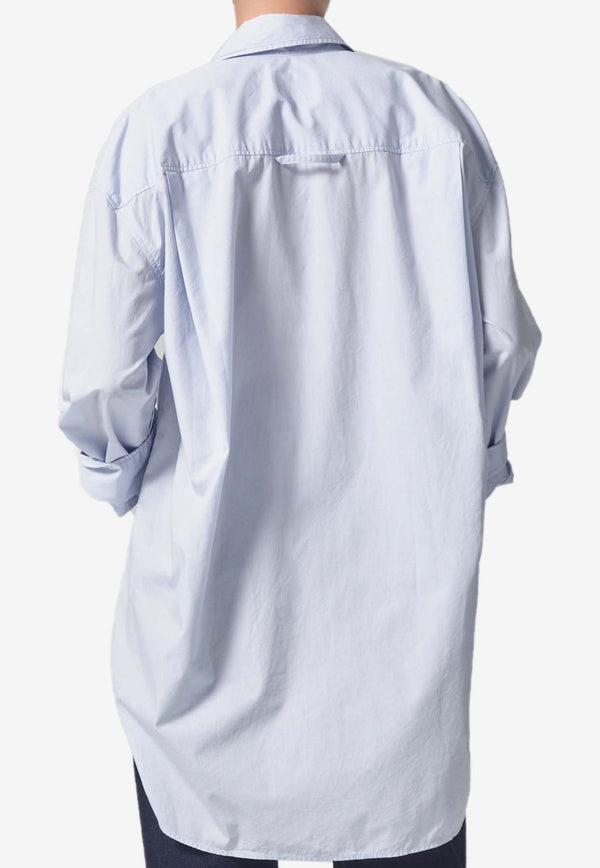 Citizens Of Humanity Cocoon Long-Sleeved Shirt 9330C-741LIGHT BLUE