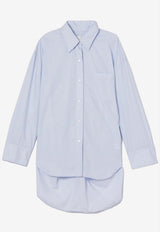 Citizens Of Humanity Cocoon Long-Sleeved Shirt 9330C-741LIGHT BLUE