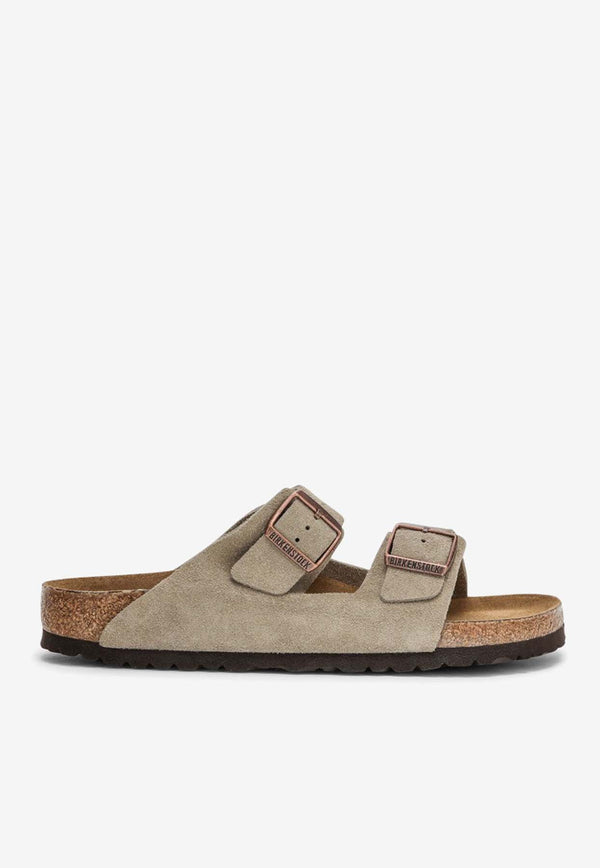 Birkenstock Arizona Double-Buckle Leather Slides 951303SUE/O_BIRKE-TA