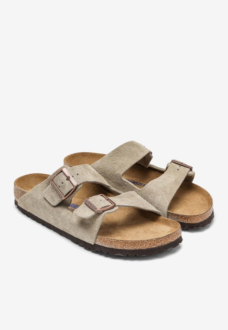 Birkenstock Arizona Double-Buckle Leather Slides 951303SUE/O_BIRKE-TA