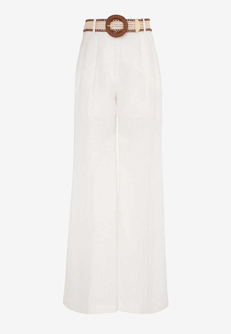 Zimmermann Golden Tuck Pants 9907PSS245WHITE