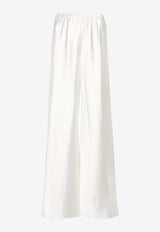 Zimmermann Harmony Wide-Leg Satin Pants White 9978PS242WHITE