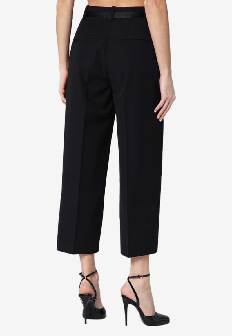 Anine Bing Louisa Tailored Wool Pants Black A-03-10305WO/Q_ANINE-BLK26