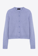 Roberto Collina Essential Cashmere-Blend Cardigan Light Blue A01020A01/P_ROBER-13