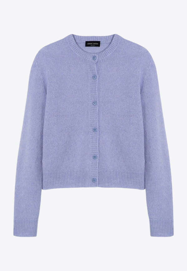 Roberto Collina Essential Cashmere-Blend Cardigan Light Blue A01020A01/P_ROBER-13