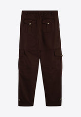 Moschino Wide Cargo Pants Brown A03075420/P_MOSCH-0102