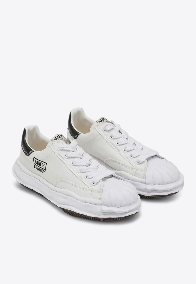 Maison MIHARA YASUHIRO Blakey Canvas Low-Top Sneakers White A08FW735CO/P_MIHAR-WHT