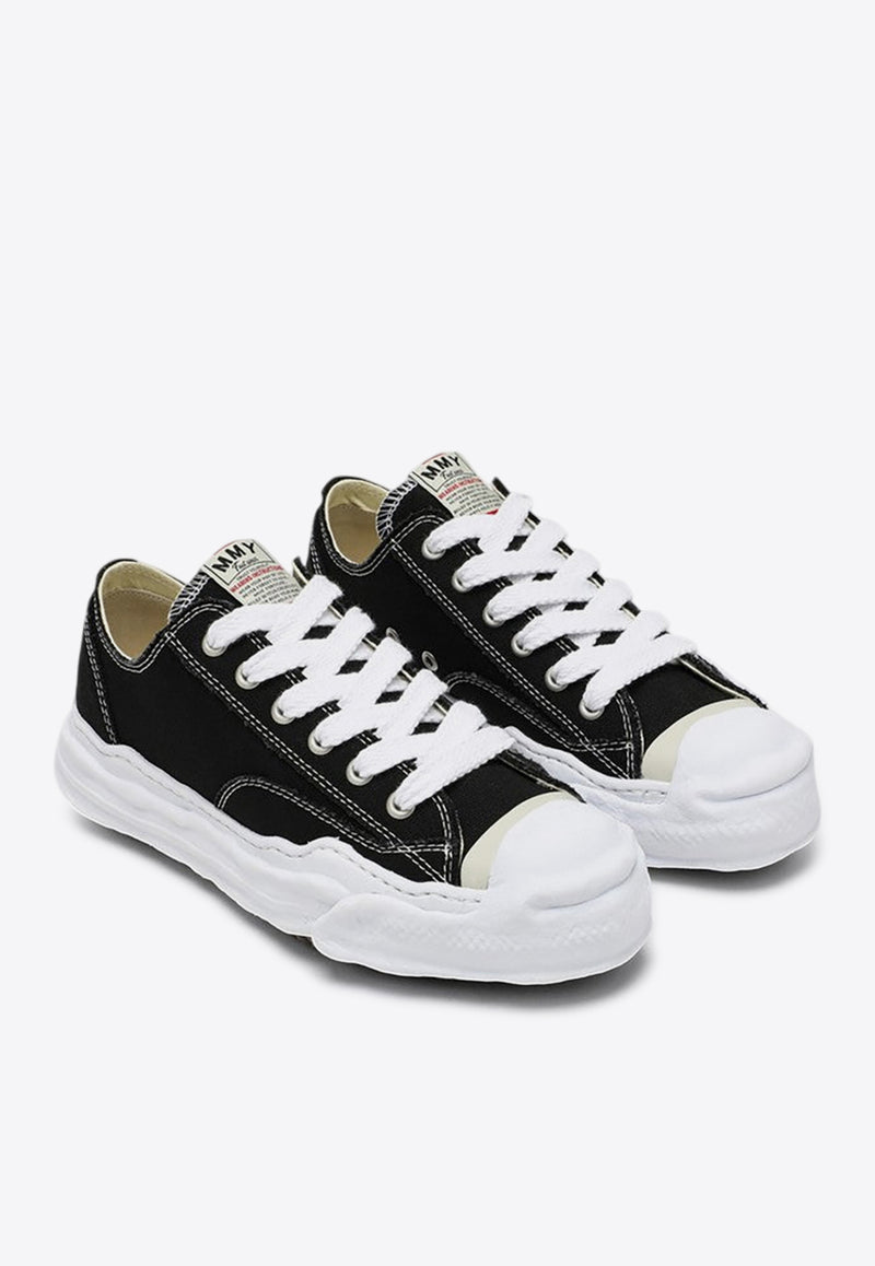 Maison MIHARA YASUHIRO Peterson Canvas Low-Top Sneakers Black A11FW702CO/P_MIHAR-BLK