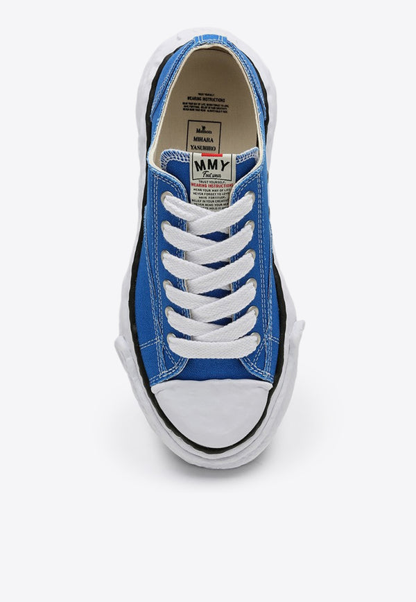 Maison MIHARA YASUHIRO Peterson Canvas Low-Top Sneakers Blue A11FW702CO/P_MIHAR-CB