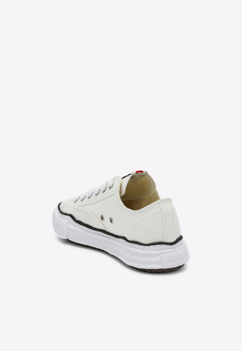 Maison MIHARA YASUHIRO Peterson Canvas Low-Top Sneakers White A11FW702CO/P_MIHAR-WHT