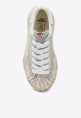 Maison MIHARA YASUHIRO Blakey Leather Low-Top Sneakers White A12FW720LE/O_MIHAR-WHT