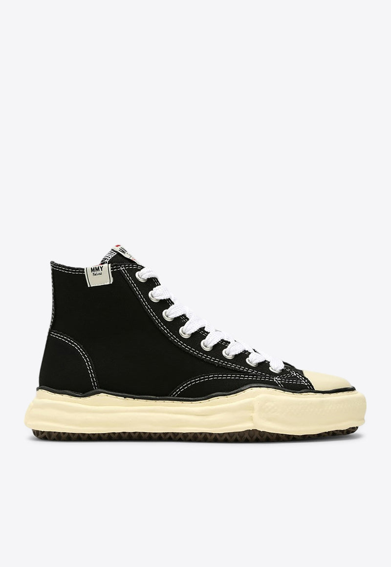 Maison MIHARA YASUHIRO Peterson 23 Canvas High-Top Sneakers Black A13FW737CO/P_MIHAR-BLK