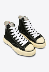 Maison MIHARA YASUHIRO Peterson 23 Canvas High-Top Sneakers Black A13FW737CO/P_MIHAR-BLK