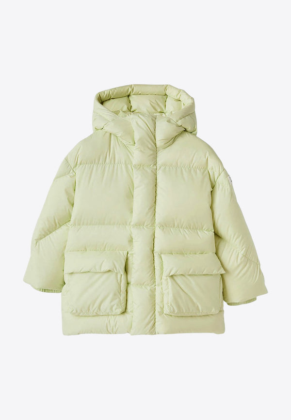 Il Gufo Boys Zip-Up Down Jacket Green A24GP334N0106-ANY/P_GUFO-210