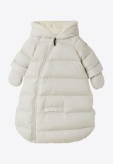 Il Gufo Babies Nylon Microfiber Padded Coat White A24SO010N0106NY/P_GUFO-100