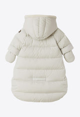 Il Gufo Babies Nylon Microfiber Padded Coat White A24SO010N0106NY/P_GUFO-100