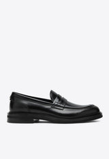 Dolce 
Gabbana Altavilla Brushed Leather Loafers Black A30267A1203/Q_DOLCE-80999