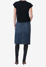 Agolde Gaia Denim Pencil Skirt Denim A3063-1371DENIM