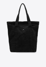 Our Legacy Washed Canvas Tote Bag Black A4248ABCO/P_OLEGA-RB