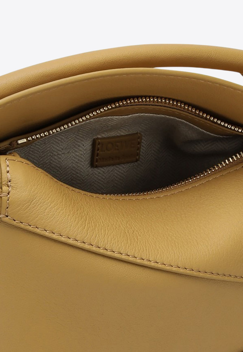 Loewe Mini Puzzle Leather Shoulder Bag Camel A510P88X26LE/Q_LOEW-6715