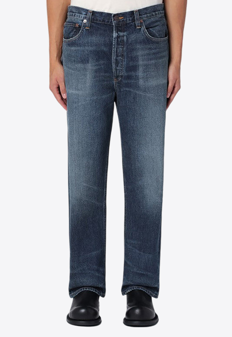 Agolde Regenerated Washed Straight Jeans Blue A642C1206/P_AGOLD-ILMN