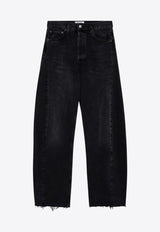 Agolde Luna High-Rise Balloon Jeans Black A90391157/Q_AGOLD-POSS