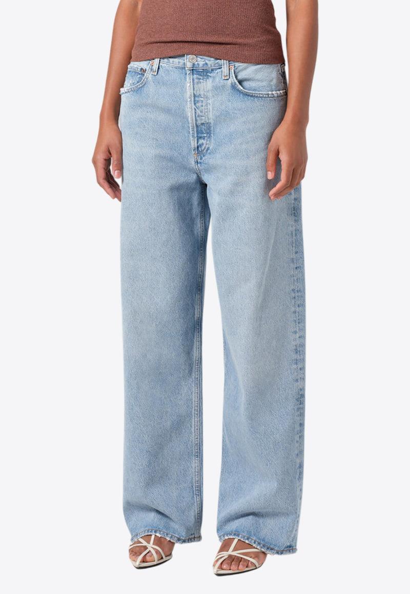 Agolde Low Slung Baggy Jeans A9079-1206DENIM