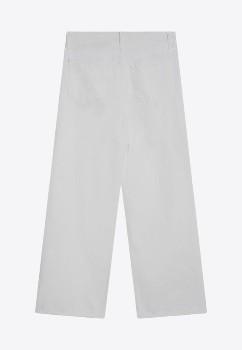 Agolde Low Slung Baggy Jeans White A9079B1183/Q_AGOLD-MSHAK