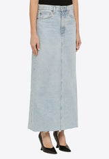 Agolde Hilla Denim Maxi Skirt Blue A91111141/O_AGOLD-PRCTC