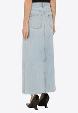 Agolde Hilla Denim Maxi Skirt Blue A91111141/O_AGOLD-PRCTC