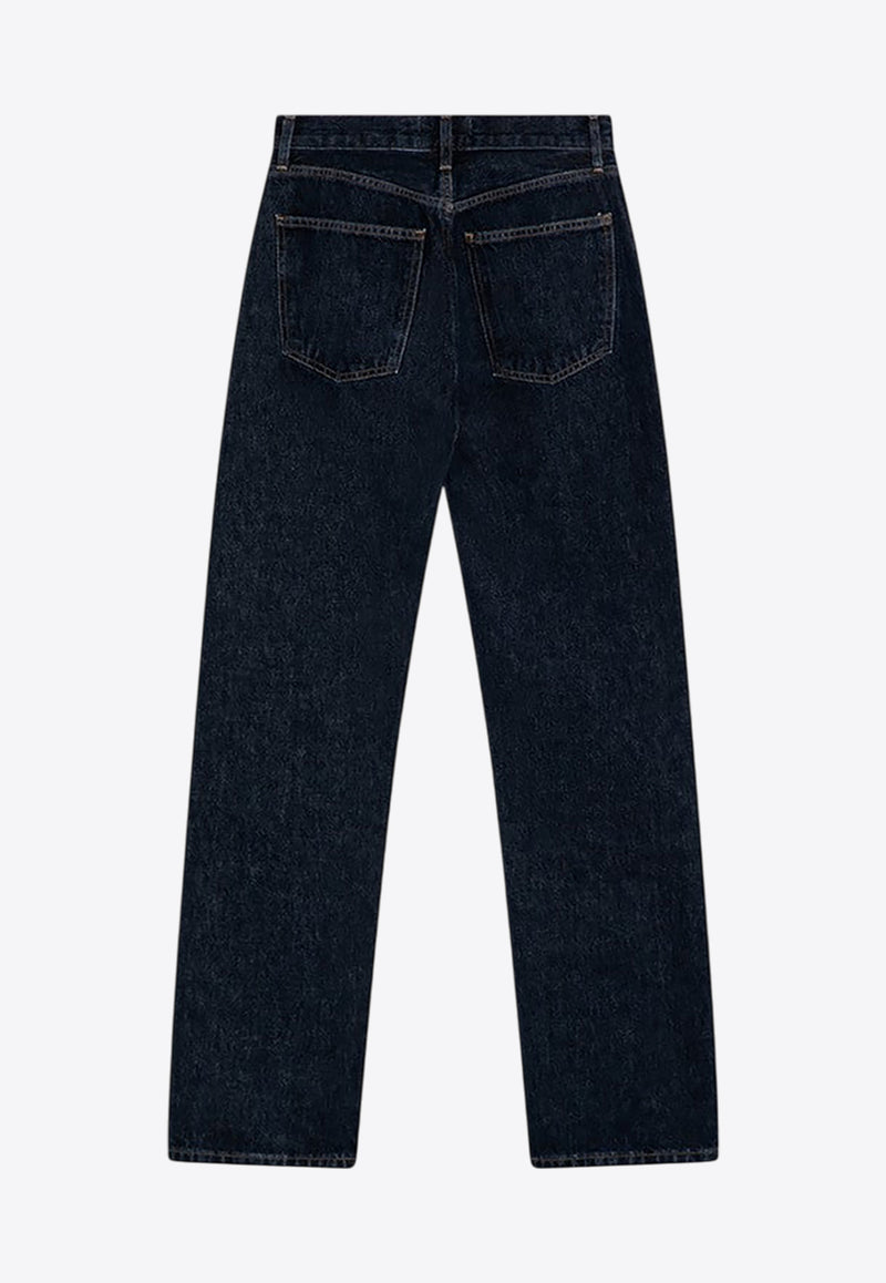 Agolde High-Rise Straight-Leg Jeans Blue A91871206/Q_AGOLD-PLSHD