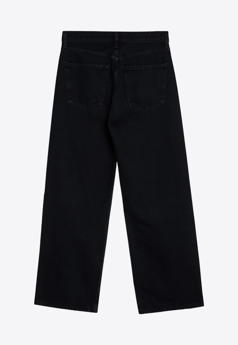 Agolde Essential Straight-Leg Jeans Black A91911462/P_AGOLD-SCWL