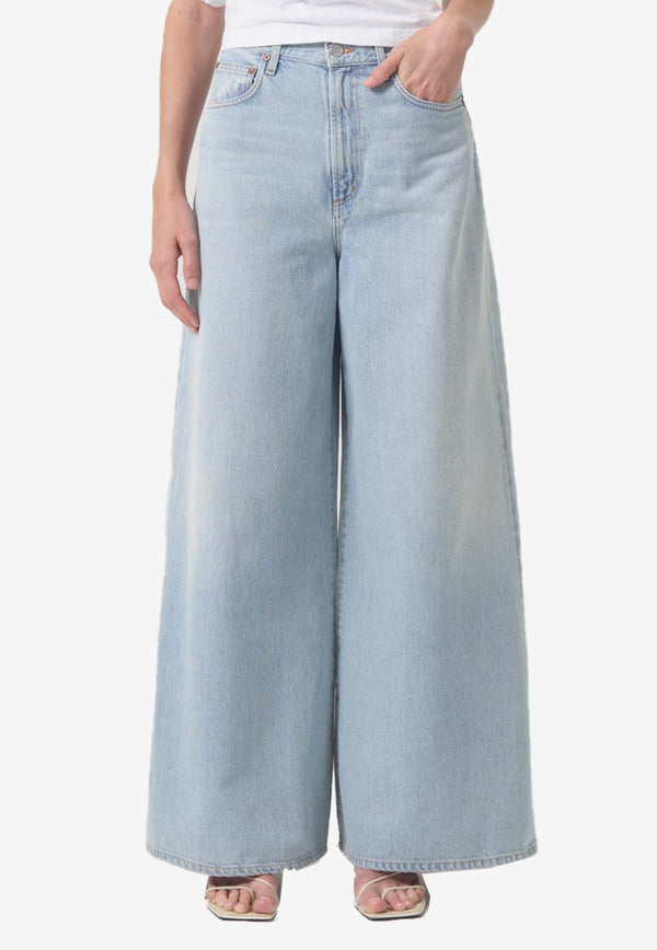 Agolde Nolan Wide-Leg Jeans A9203-1601LIGHT BLUE