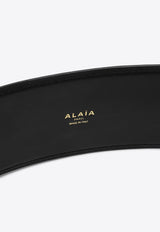 Alaïa Flex Twist Leather Belt AA1C114MCA314LE/P_ALAIA-999 AA1C114MCA314LE/P_ALAIA-999_300-80