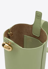 Loewe Mini Pebble Leather Bucket Bag Green AANBBBMX01LE/P_LOEW-3916