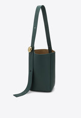 Loewe Medium Leather Pebble Bucket Bag Green AANBBBWX01LE/Q_LOEW-4535