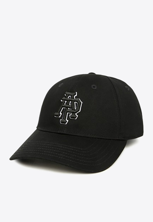 AAPE Logo-Embroidered Cap AAPCPM5228XXNBKXBLACK